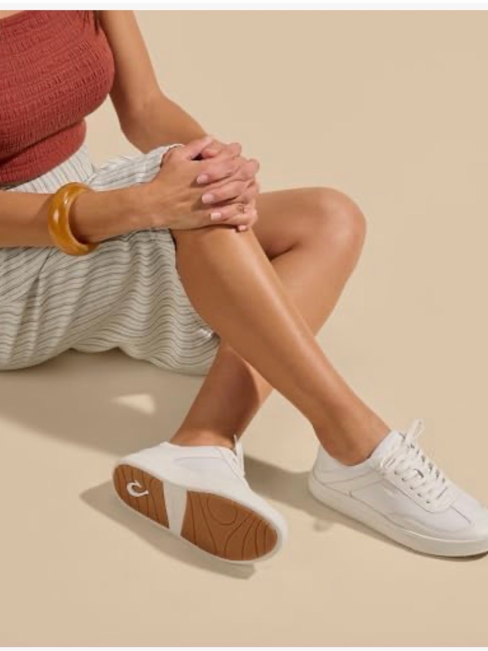 New OluKai Women's Ha'upu Hulu Suede Sneakers